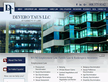 Tablet Screenshot of deverotaus.com